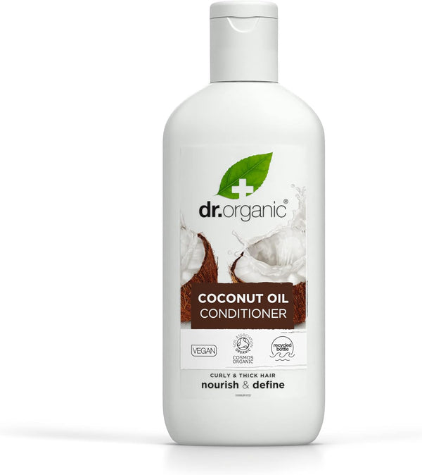 Dr Organic Organic Coconut Oil Conditioner 265ml - Afro Hair Boutique