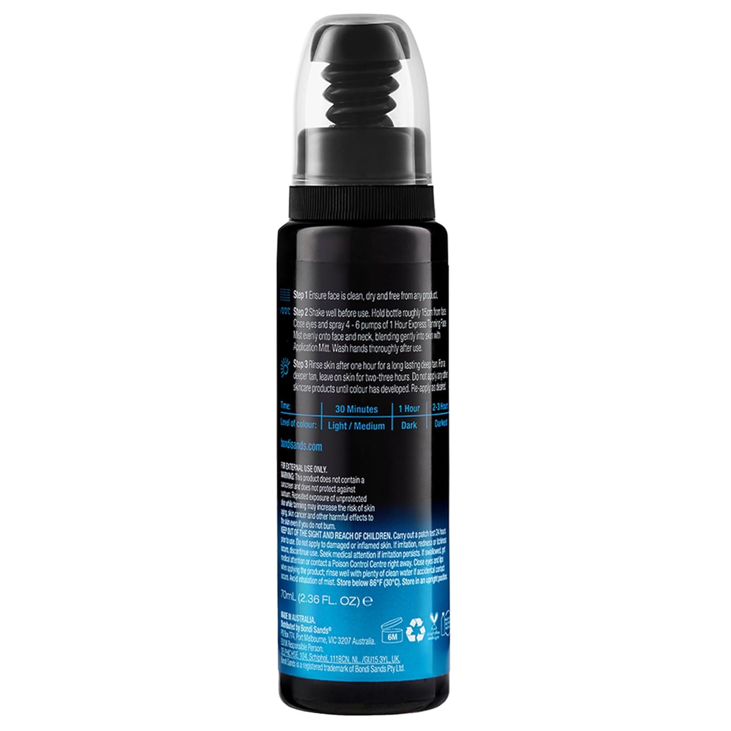 Bondi Sands 1 Hour Express Self Tanning Face Mist 70ml