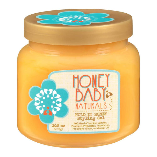 Honey Baby Naturals Hold It Honey Styling Gel 298g - Afro Hair Boutique
