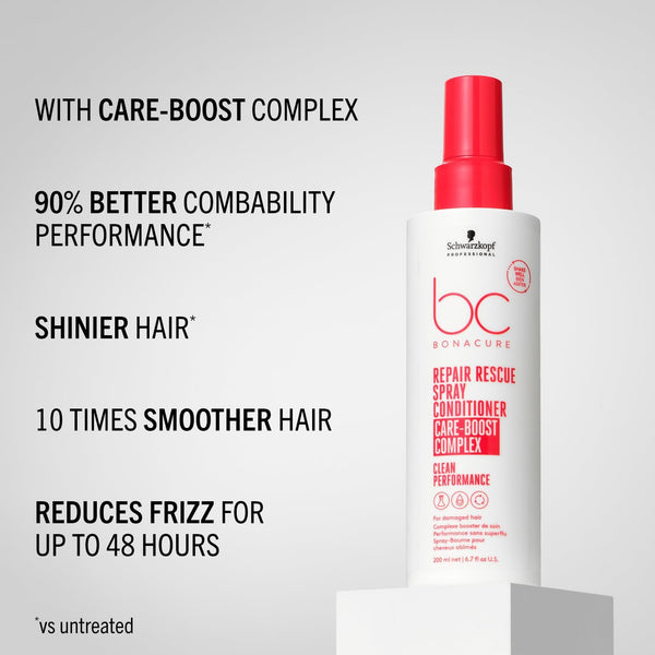 Schwarzkopf Bonacure Repair Rescue Care Boost Complex Spray Conditioner 200ml / 100ml