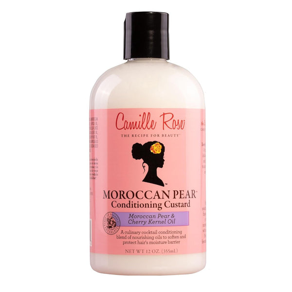 Camille Rose Naturals Moroccan Pear Conditioning Custard 355ml - Afro Hair Boutique