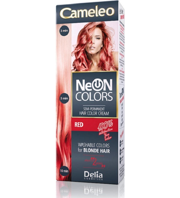Delia Cosmetics Neon Colors Semi Permanent Hair Color Cream 60ml