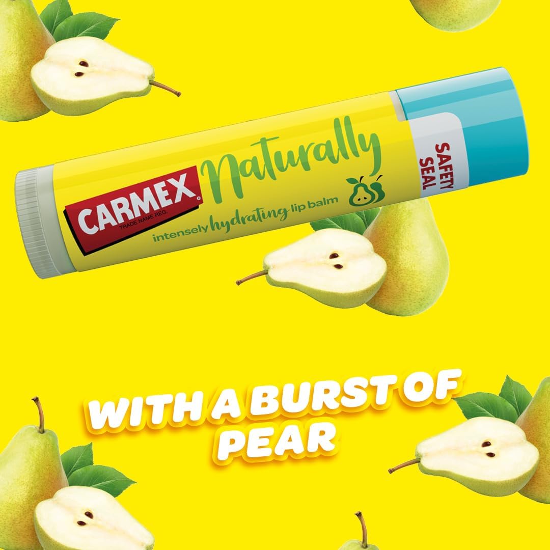 Carma Laboratories Carmex Naturally Pear Lip Balm 4.25g