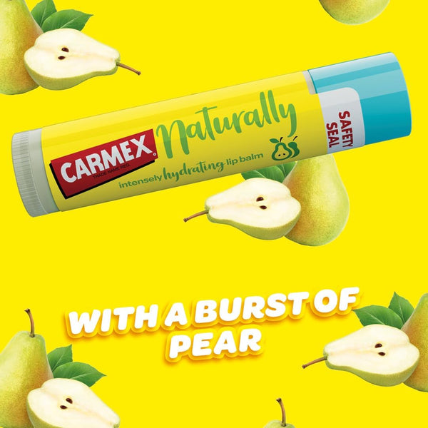 Carma Laboratories Carmex Naturally Pear Lip Balm 4.25g