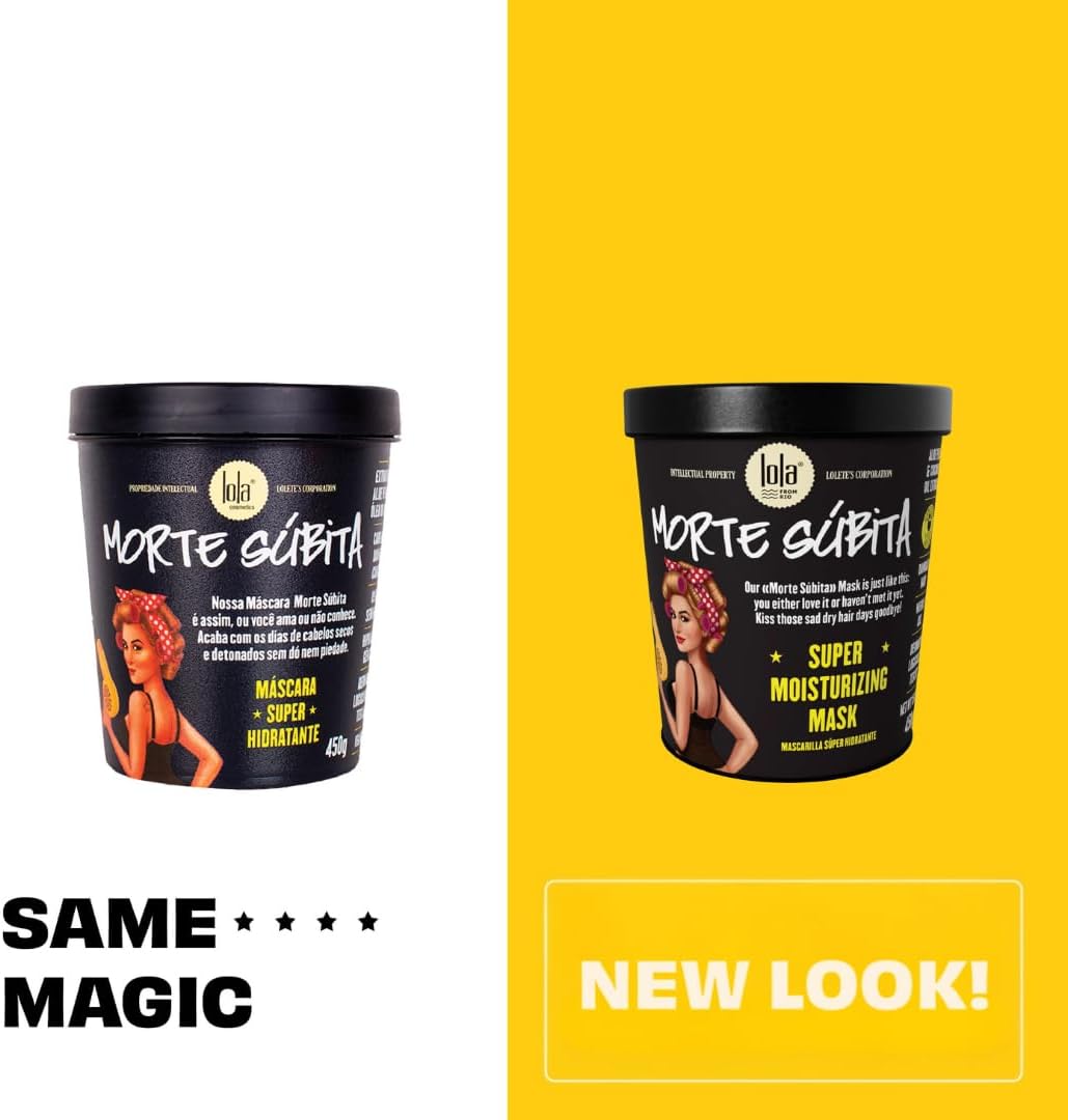 Lola Cosmetics Morte Subita Sudden Death Intense Moisturizing Hair Mask 450g