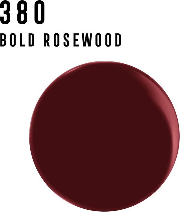 Max Factor Miracle Pure Nail Polish Priyanka Edition 380 Bold Rosewood