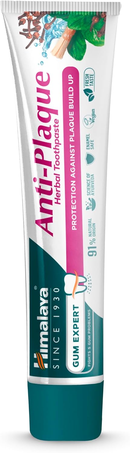 Himalaya Gum Expert Anti Plaque Herbal Toothpaste 75ml - Afro Hair Boutique
