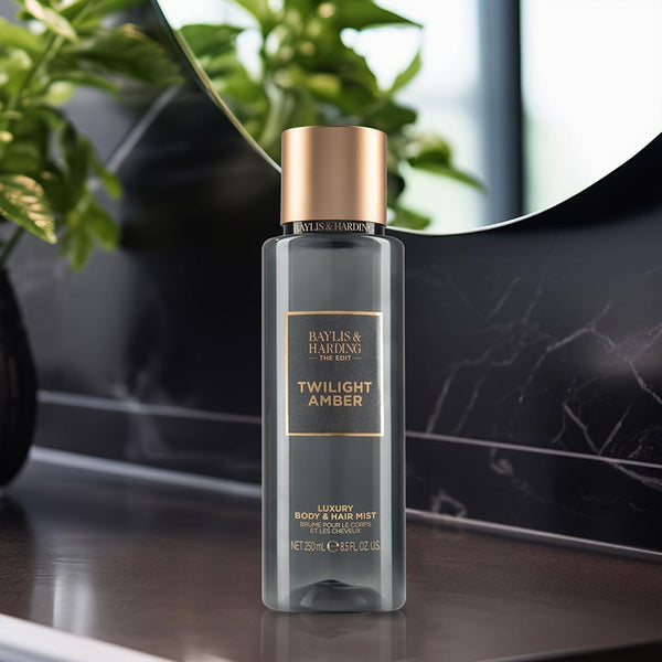 Baylis And Harding Twilight Amber Luxury Body And Hair Mist 250ml - Afro Hair Boutique