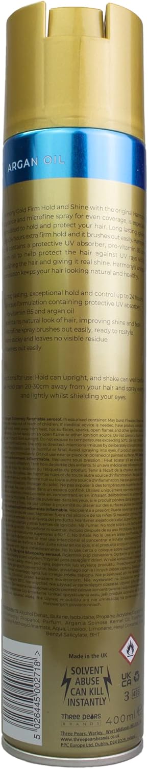 Harmony Gold Its Your Style Firm Hold And Shine Spray 400ml - Afro Hair Boutique