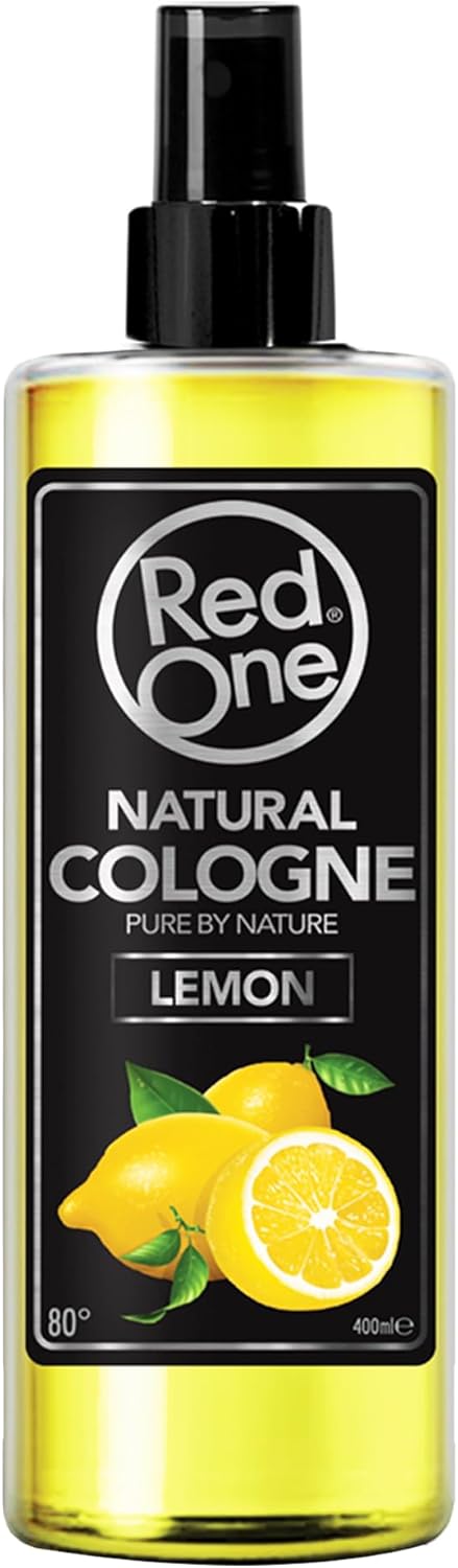 Red One Lemon Natural Cologne 150ml / 400ml - Afro Hair Boutique