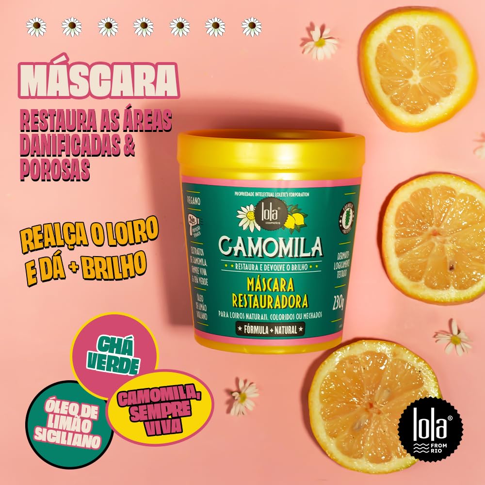 Lola Cosmetics Camomila Restorative Mask 230g
