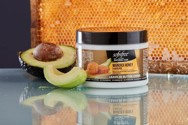 Sof N Free Manuka Honey And Avocado Leave In Conditioner 325ml - Afro Hair Boutique