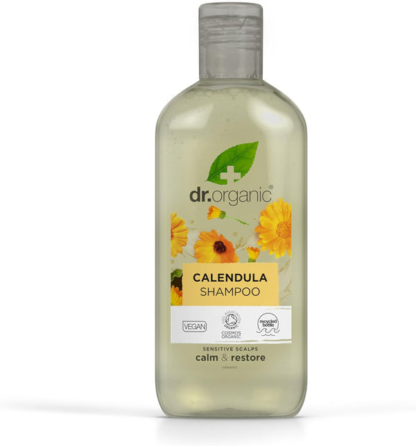 Dr Organic Organic Calendula Calm And Restore Shampoo 265ml