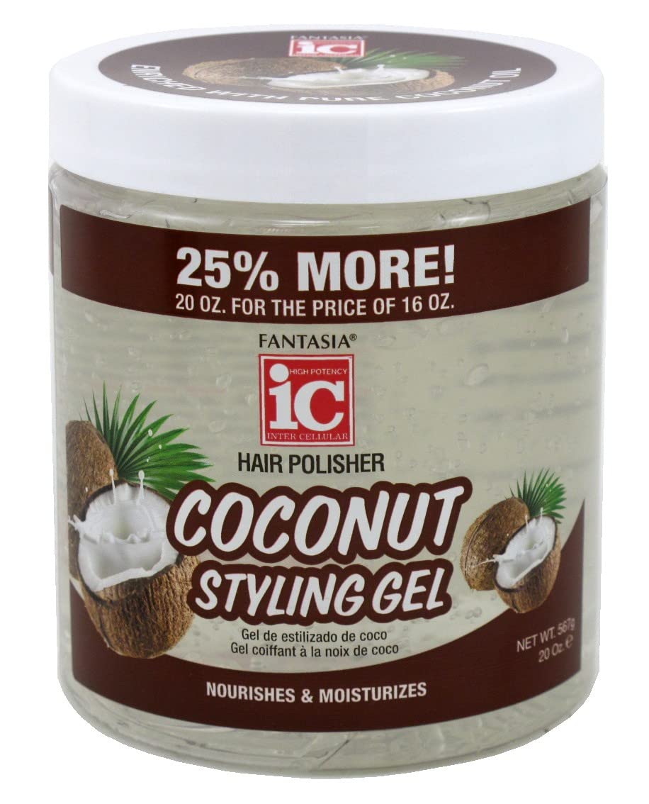 Fantasia Ic Coconut Hair Styling Gel 567g