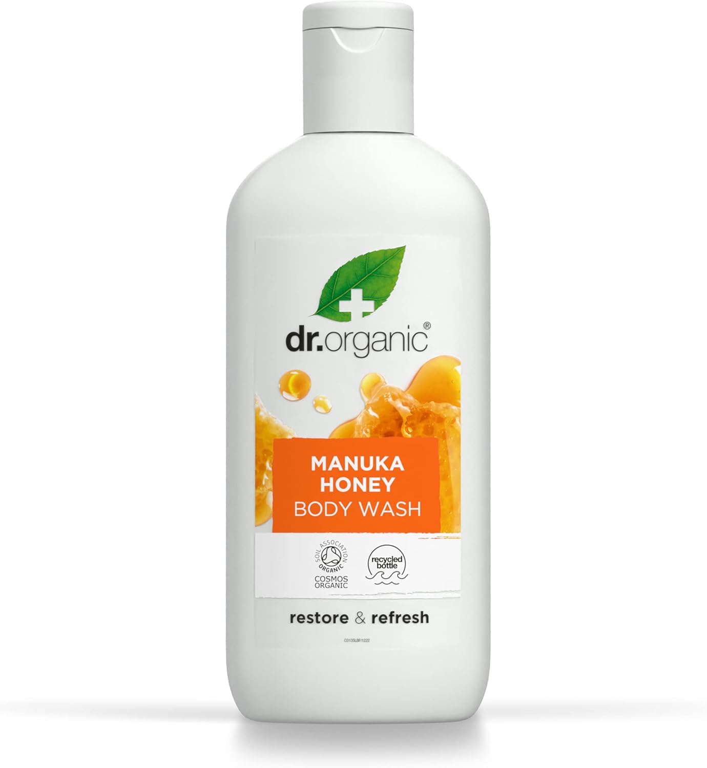 Dr Organic Manuka Honey Restore And Refresh Body Wash 250ml