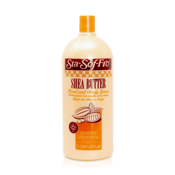 Sta Sof Fro Shea Butter Hand and Body Lotion 1000ml - Afro Hair Boutique