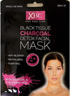 Xpel Body Care Black Tissue Charcoal Detox Facial Mask 28ml