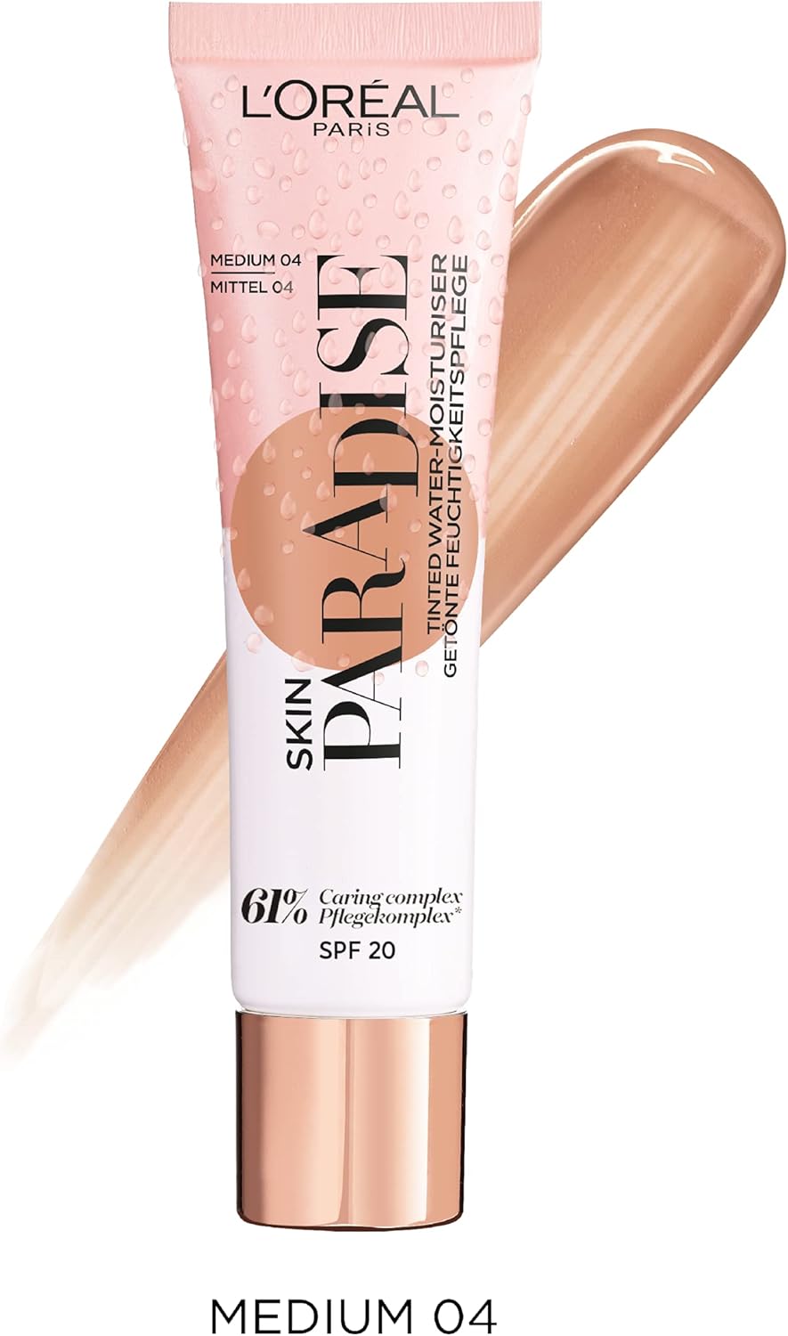 Loreal Paris Skin Paradise Tinted Moisturiser 04 Medium 30ml
