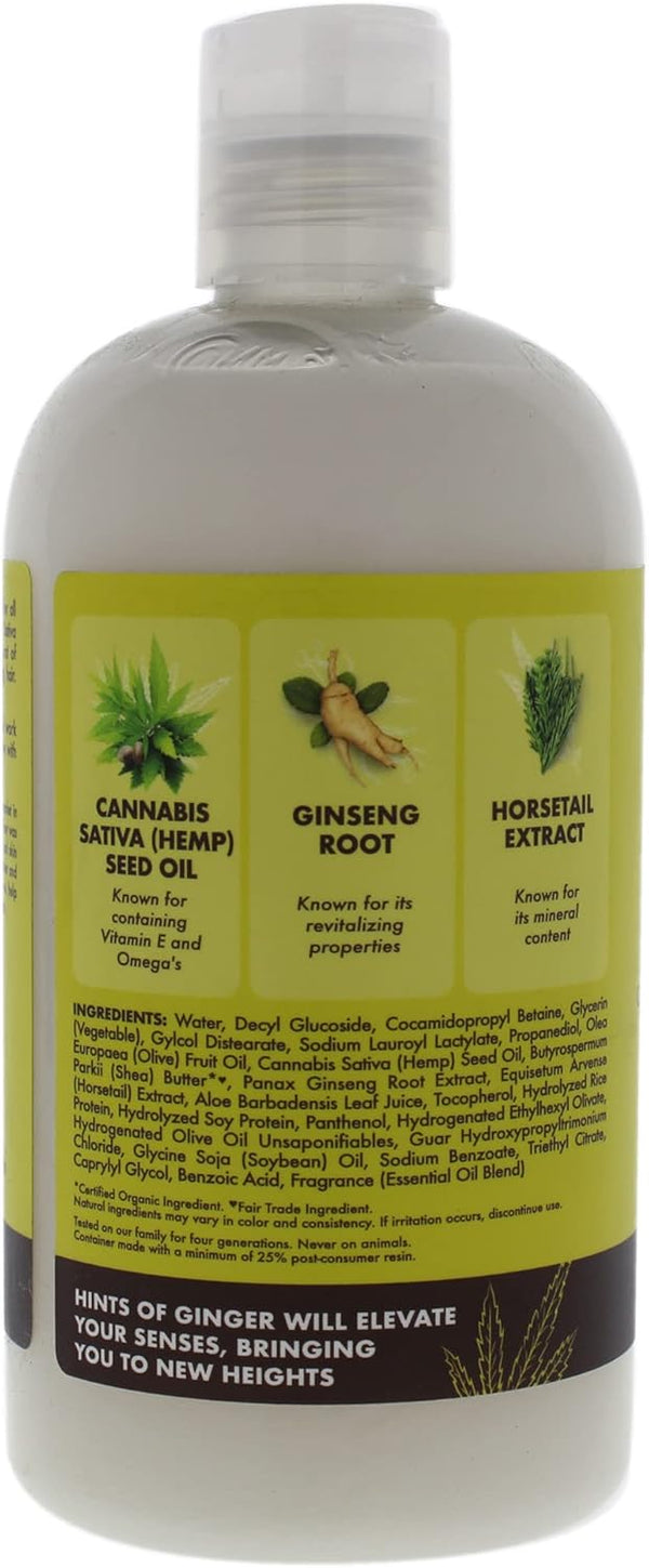 Shea Moisture Cannabis Sativa Seed Oil Lush Length Shampoo 384ml - Afro Hair Boutique