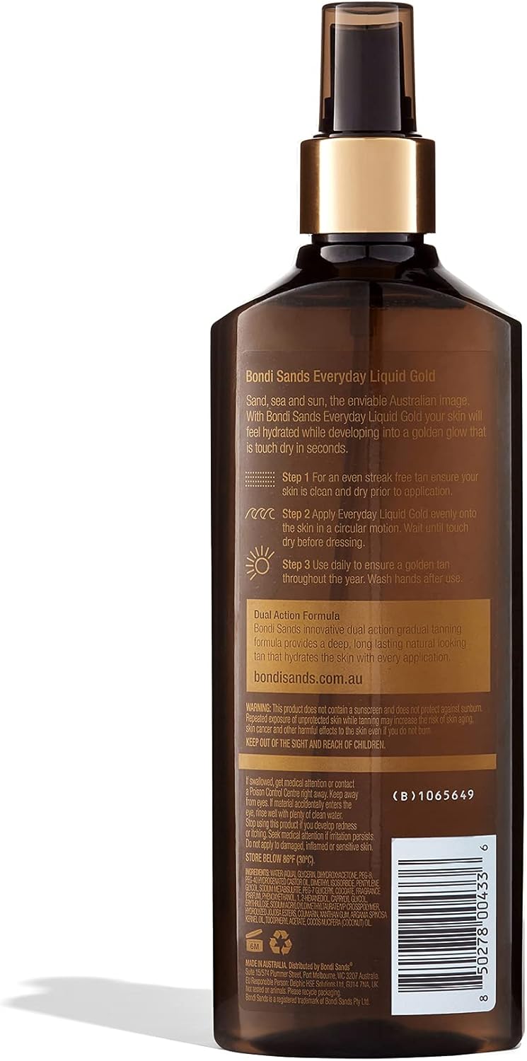 Bondi Sands Gradual Tanning Liquid Gold Oil 270ml - Afro Hair Boutique