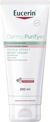 Eucerin Dermo Purifyer Oil Control Triple Effect Body Cream 200ml