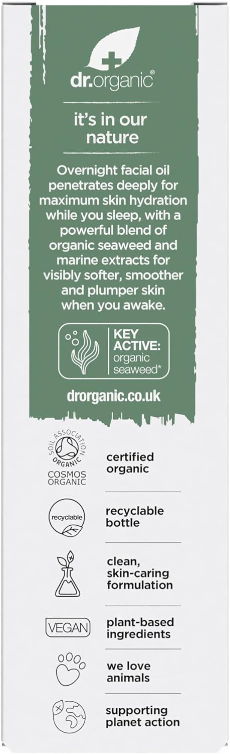 Dr Organic Ageless Overnight Recovery Oil 30ml