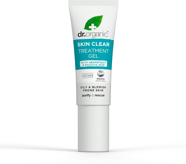 Dr Organic Skin Clear Purify And Rescue Treatment Gel 10ml - Afro Hair Boutique
