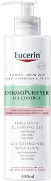 Eucerin Dermo Purifyer Oil Control Triple Effect Cleansing Gel 150ml / 400ml