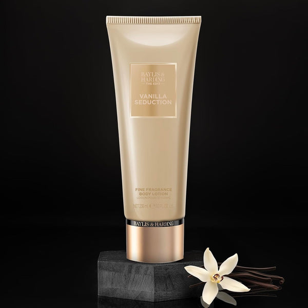 Baylis And Harding Vanilla And Seduction Fine Fragrance Body Lotion 236ml - Afro Hair Boutique
