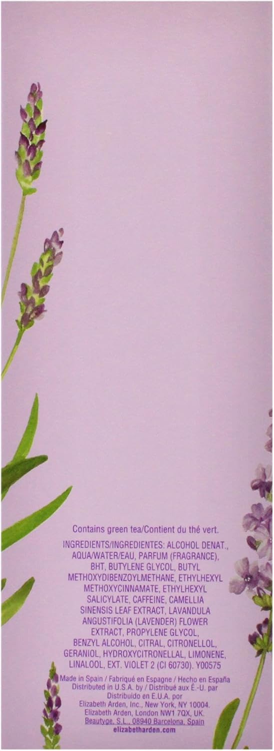 Elizabeth Arden Green Tea Lavender Eau De Toilette Spray 100ml