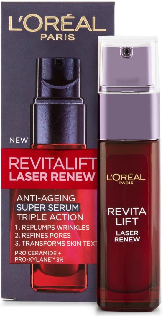Loreal Paris Revitalift Laser Renew Anti Ageing Serum 30ml - Afro Hair Boutique