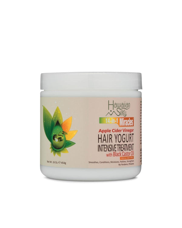 Hawaiian Silky Apple Cider Vinegar Hair Yogurt Intensive Treatment 57g / 454g - Afro Hair Boutique
