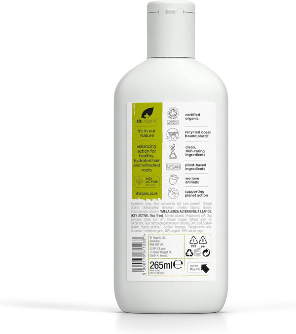 Dr Organic Bioactive Haircare Organic Tea Tree Conditioner 265ml - Afro Hair Boutique