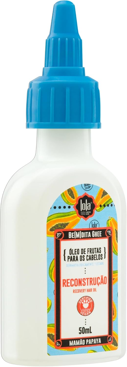 Lola Cosmetics Bemdita Ghee Papaya Recovery Hair Oil 50ml - Afro Hair Boutique