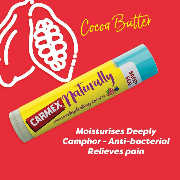Carma Laboratories Carmex Naturally Berry Lip Balm