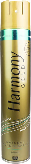 Harmony Triple Dry Natural Hold And Shine Spray 400ml