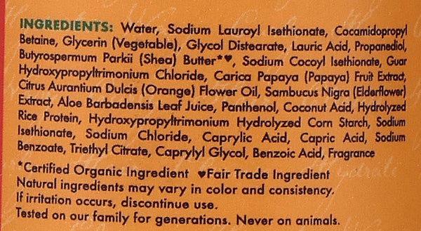 Shea Moisture Papaya And Neroli All Day Frizz Control Shampoo 384ml