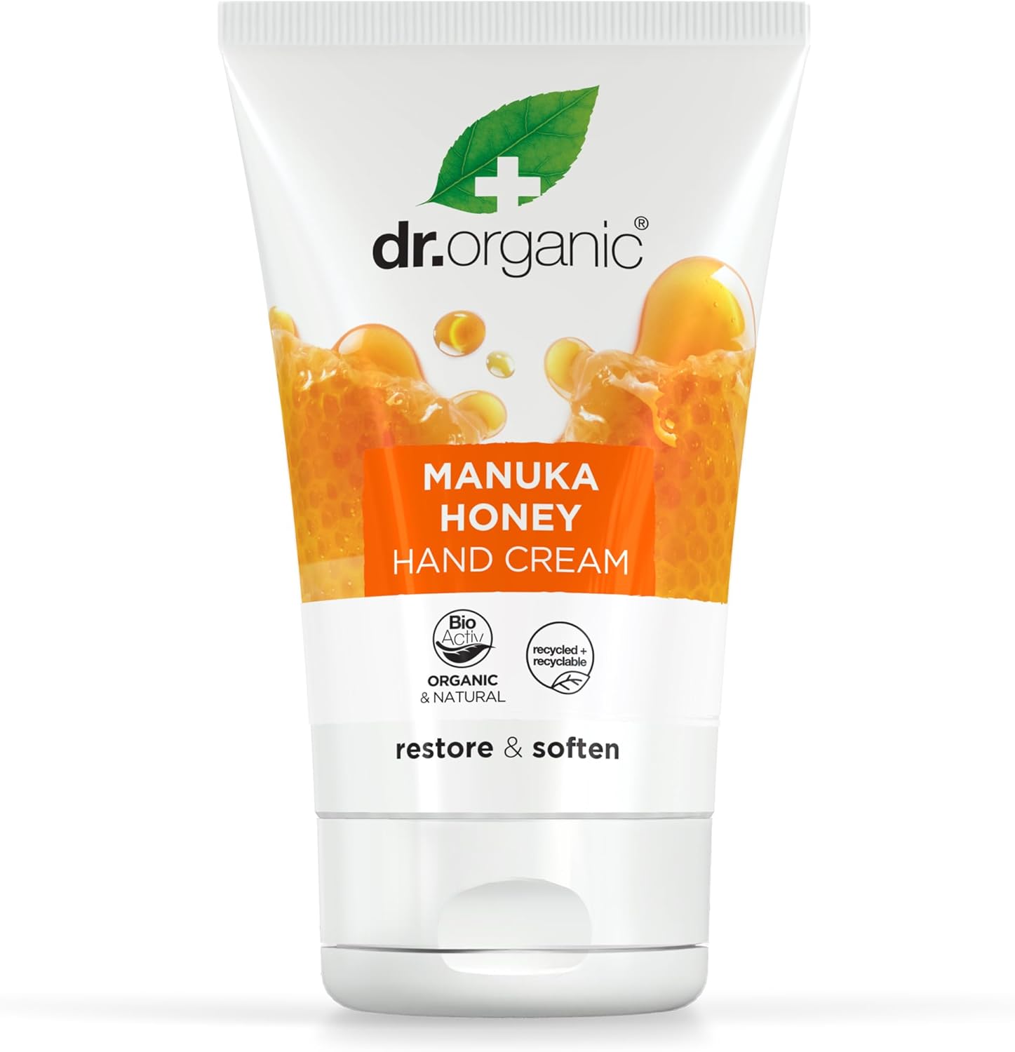 Dr Organic Manuka Honey Restore And Soften Hand Cream 125ml