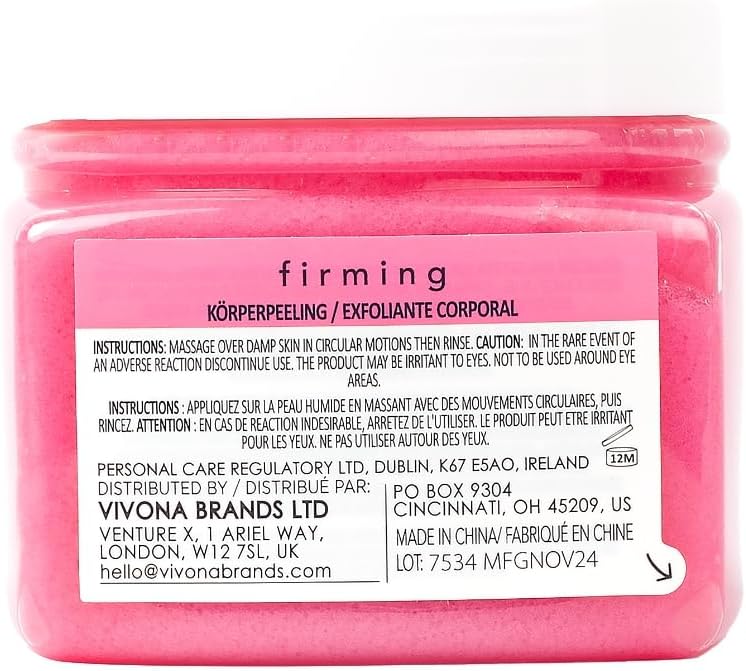 Sunday Rain Pink Grapefruit And Sea Salt Body Scrub 265g