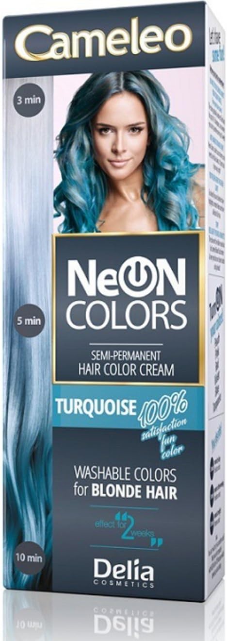 Delia Cosmetics Neon Colors Semi Permanent Hair Color Cream 60ml