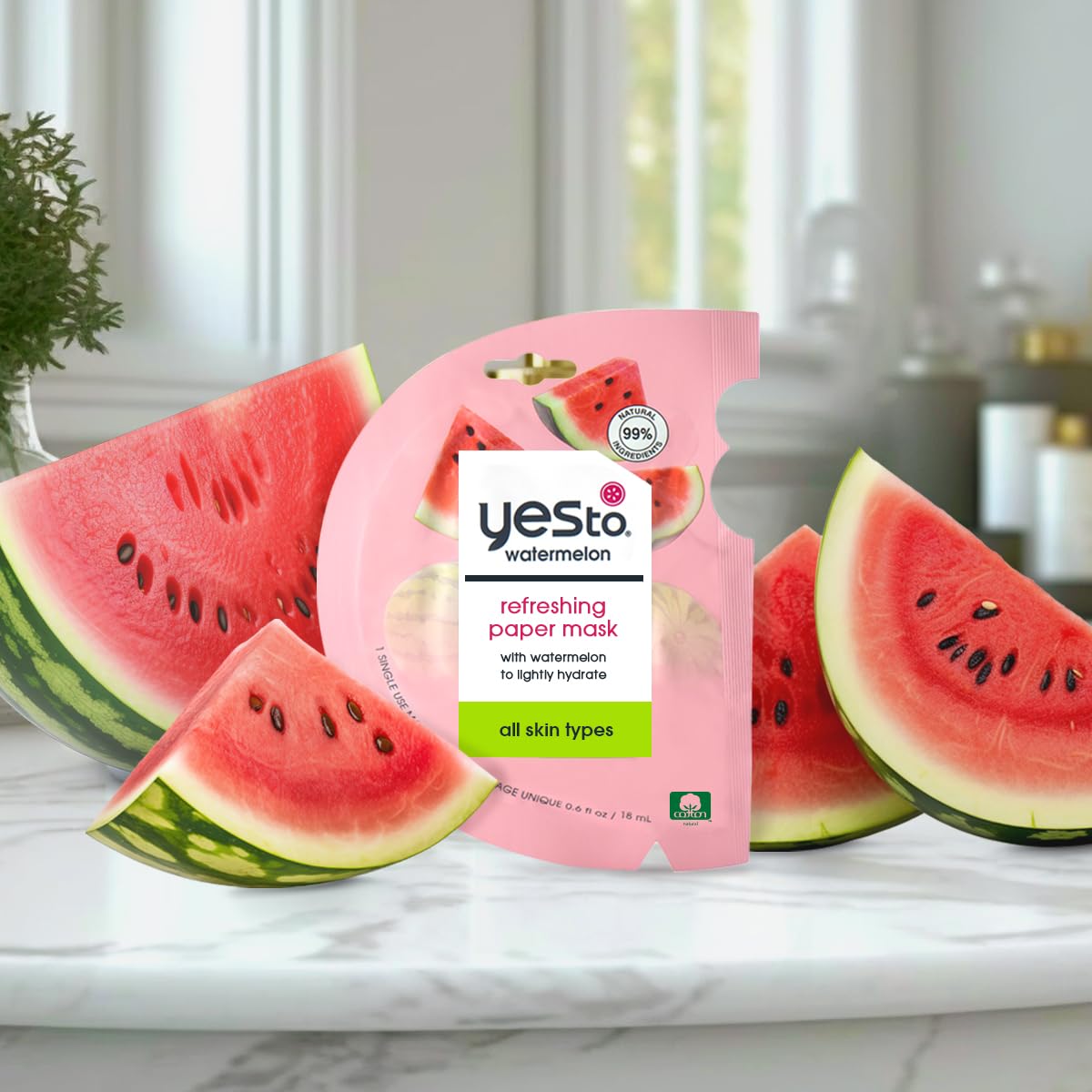Yes To Watermelon Super Fresh Paper Mask 18ml