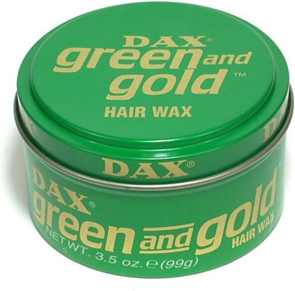 Imperial Dax Green And Gold Hair Wax 99g - Afro Hair Boutique