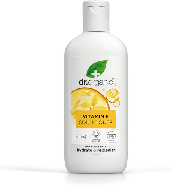 Dr Organic Hydrate And Replenish Vitamin E Conditioner 265ml - Afro Hair Boutique