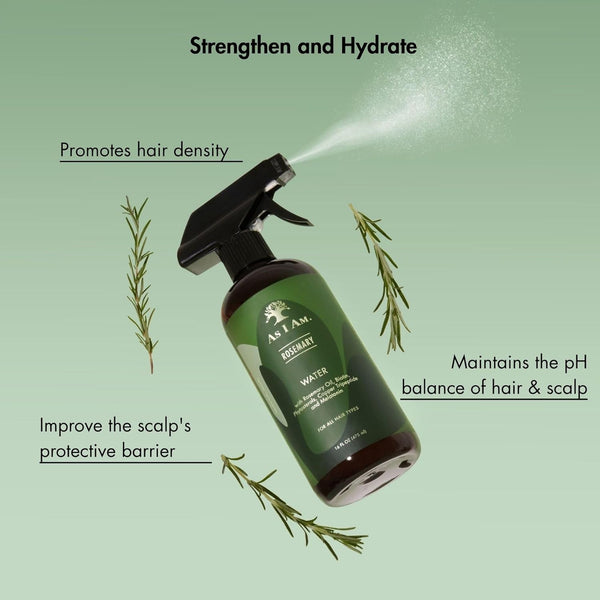 As I Am Rosemary Water Spray 475ml - Afro Hair Boutique