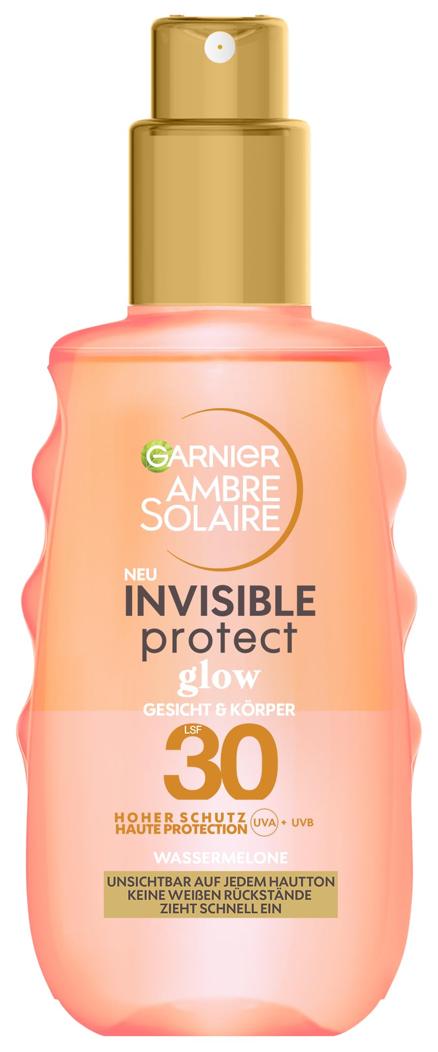 Garnier Ambre Solaire Invisible Protect Spray Glow 30SPF 150ml