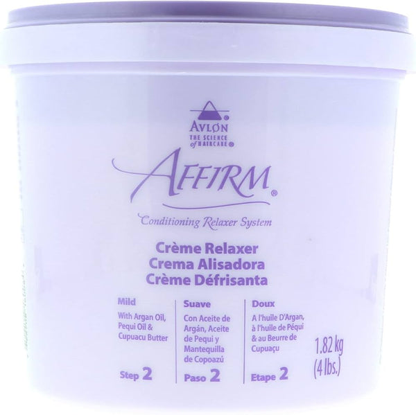 Avlon Affirm Creme Relaxer Step 2 Mild / Resistant 1.82Kg - Afro Hair Boutique