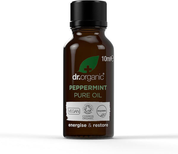 Dr Organic Energise And Restore Peppermint Oil 10ml