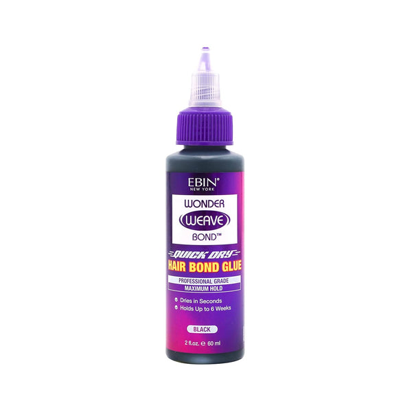 EBIN New York Wonder Weave Bond Hair Bond Glue Black 30ml / 60ml / 120ml - Afro Hair Boutique