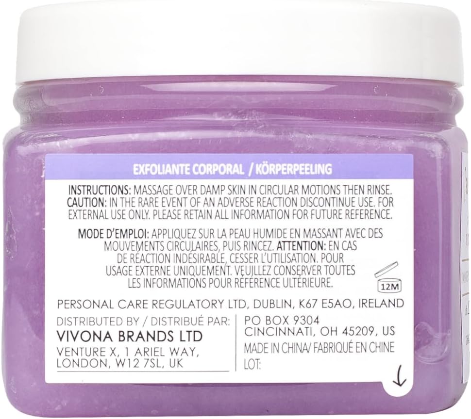 Sunday Rain Lavender And Cedarwood Sleep Easy Body Scrub 265g