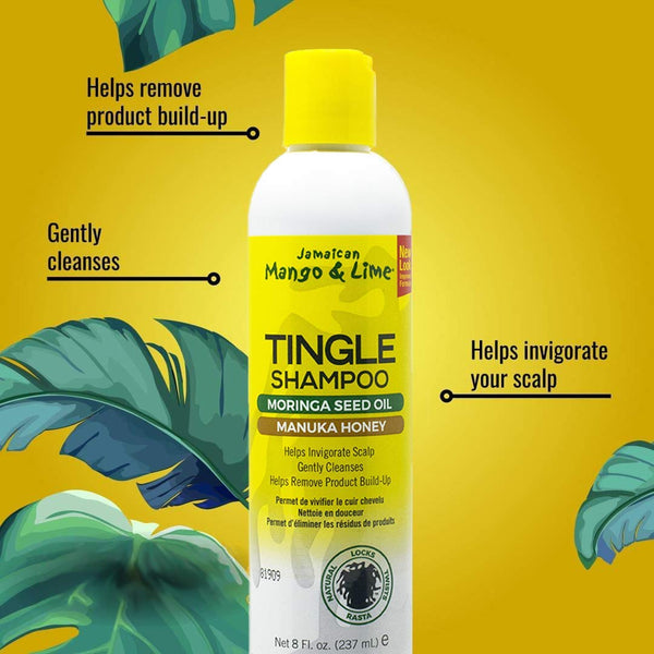 Jamaican Mango And Lime Jamaican Tingle Shampoo 236ml / 473ml - Afro Hair Boutique